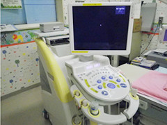 超音波検査装置です 超音波検査装置